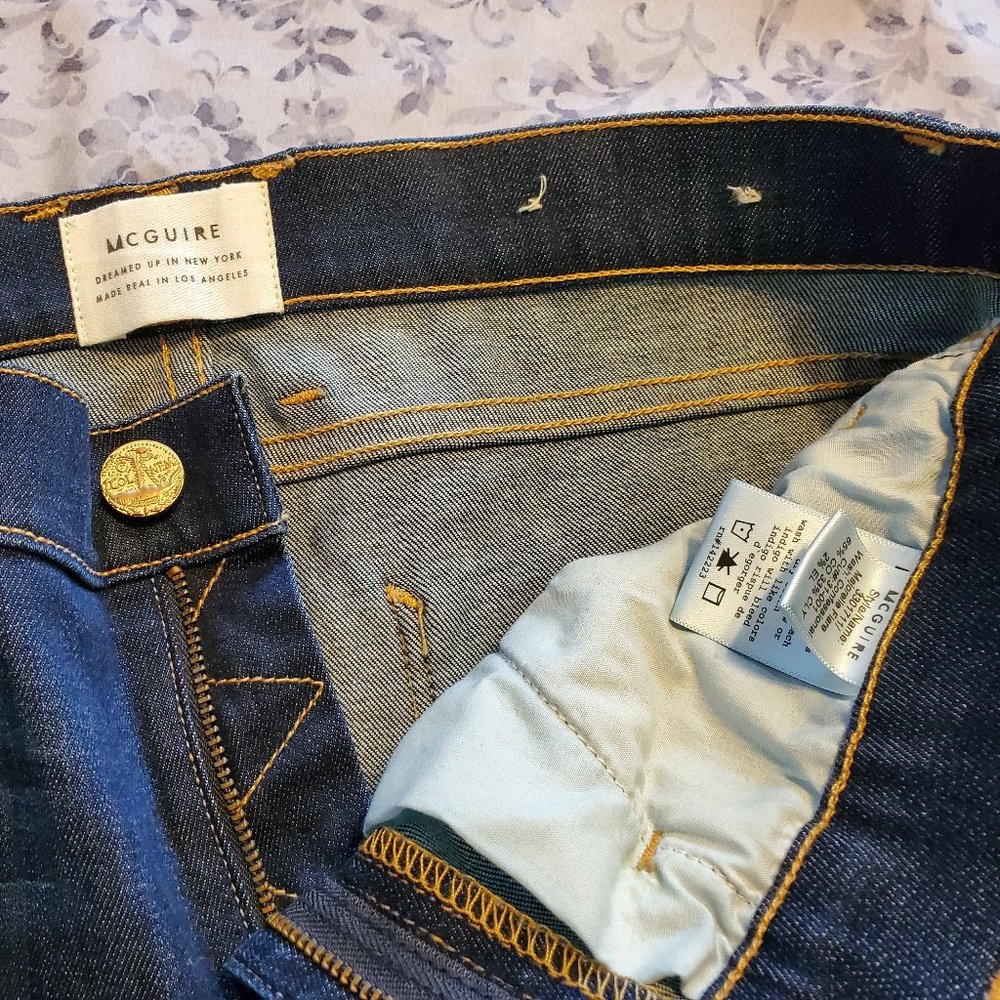 McGuire Marjorelle Super Flare Denim Jeans Sz30/12 - Picture 3 of 3